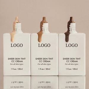 Squalane d'herbe de tigre naturelle Oem personnalisé, apprêt pour le visage avec ridules dodues, crème <span class=keywords><strong>CC</strong></span> hydratante pour tous les types de peau - Product Image 1