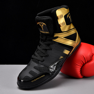 Nouveautés Chaussures de lutte et de boxe pour hommes avec empeigne en mesh et semelle en caoutchouc pour toutes les saisons - Product Image 6