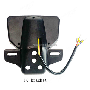 Accesorios <span class=keywords><strong>de</strong></span> Iluminación para Motocicleta YMS7, Soporte <span class=keywords><strong>de</strong></span> Hierro + Luz Azul, Luz Trasera CG para Motocicleta - Product Image 3