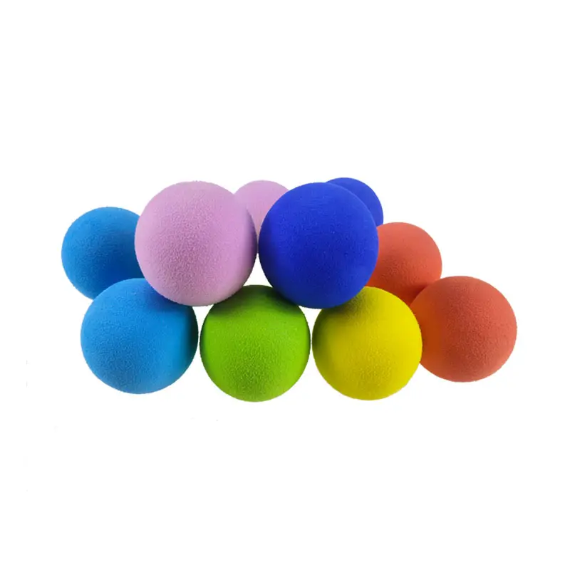 Vendita diretta in fabbrica Eva Foam Half Multi Colors ODM/OEM Golf Practice Kids Play Gun Balls