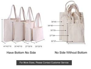 Custom <b>Mini</b> Gym Canvas Cotton Grocery Beach Tote Eco-Friendly Recyclable Heavy Rope Logo Plain Print Daily Gift - Product Image 4