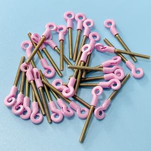 와이어 와인딩 99% AL2O3 알루미나 피그테일 도그테일 가이드 달팽이 세라믹 가이드 - Product Image 3