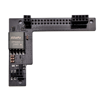 SDAPO Raspberry Pi 5 PoE + HAT PoE Board IEEE 802 AF/at Compatible Gigabit Ethernet PoE Board Module para IoT Industrial