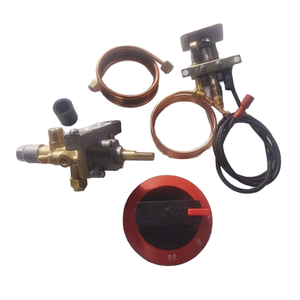 صمام أمان تلقائي للإيقاف ، جهاز نحاسي منزلي مع اشتعال إلكتروني تجريبي مستمر لمواقد الغاز - Product Image 3