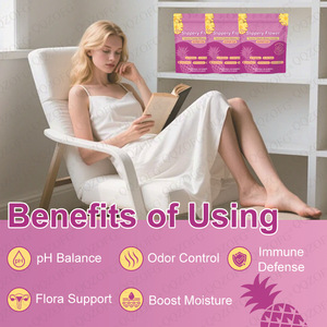 Integratore Probiotico Femminile Synkonda in Gommose con Olmo Rosso, 60 Gommose al Gusto Ananas, Equilibrio del pH, Supporto Immunitario, Controllo degli Odori - Product Image 4