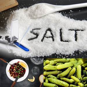 Zeewater Aquacultuur Zoutgehalte Detector Refractometer Mariculture Salinometer Draagbare Voedsel Pekel Zoutgehalte <span class=keywords><strong>Tester</strong></span> Zoutmeter - Product Image 2