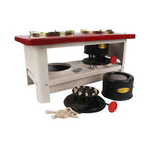 Réchaud de camping portable <span class=keywords><strong>à</strong></span> double brûleur <span class=keywords><strong>à</strong></span> <span class=keywords><strong>pétrole</strong></span> et paraffine, modèle 2648, avec roue de flamme émaillée, vente en gros d'usine - Product Image 3