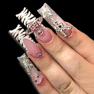 อุปกรณ์ตกแต่งเล็บ Yoya 3D อัลลอยด์สุดหรู ประดับ<span class=keywords><strong>เล็บ</strong></span>วิบวับ <span class=keywords><strong>สี</strong></span>สันสดใส รูปวงแหวนดาว<span class=keywords><strong>เสาร์</strong></span>  ขายดี - Product Image 2