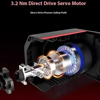 Volant de Course Simulateur PXN V10 PRO Direct Drive pour Euro Truck 2 sur PC/Xbox/PS