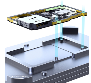 Qianli Ip-01 <span class=keywords><strong>02</strong></span> BGA reballing Stencil nền tảng cho <span class=keywords><strong>Iphone</strong></span> <span class=keywords><strong>x</strong></span> XS XS max 11 11 Pro Mainboard lớp giữa trồng Solder mẫu - Product Image 4