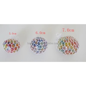 6cm Colorful Bead Grape <b>Squeeze</b> <b>Ball</b> Stress Relief Fidget Toy Creative Squishy Vent <b>Ball</b> for Anxiety Relief - Product Image 4