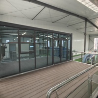 Maison conteneur économique préfabriquée extensible, maisons pliantes rapides en béton, conteneurs de stockage pliables, unités pliables, bureaux portables