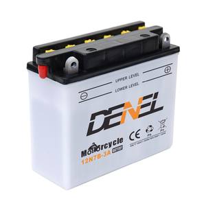 12V7AH แบตเตอรี่รถจักรยานยนต์3A 12N7B ผลิตจากโรงงาน - Product Image 2