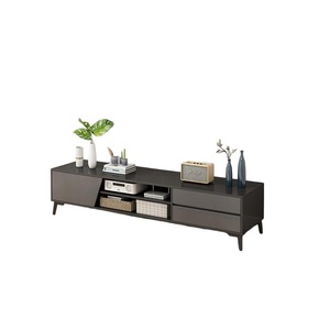 Meuble <span class=keywords><strong>TV</strong></span> / <span class=keywords><strong>Banc</strong></span> <span class=keywords><strong>TV</strong></span> moderne et simple avec étagère pour salon, avec structure en métal - Product Image 1