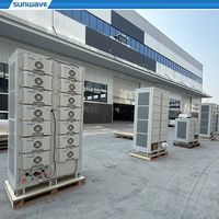 Batterie LiFePO4 haute tension Sunwave 112 kWh, banque de batteries 160 kWh 314 Ah, stockage d'énergie industriel et commercial, kit système d'énergie solaire