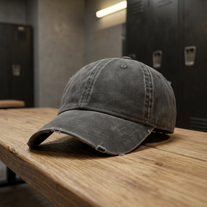 Gorra de béisbol de mezclilla lavada de 6 paneles, estilo Dad Hat, con visera curva, ajustable, informal, para exteriores, protección solar, gorra deportiva vintage de algodón y mezclilla - Product Image 4