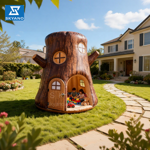 Castillo Inflable Personalizado para Niños, Casa Inflable con Forma de Baúl Gigante para Jardín - Product Image 6