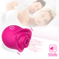 Hochwertiger OEM Multi-Speed Saug- und Vibrations-Rosen-Bullet-Vibrator Bruststimulator Erotikspielzeug für Frauen Großhandel