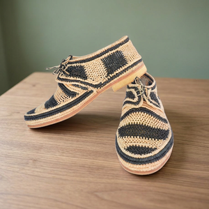 Handmade Raffia Flat Loafers With Tassel Round Toe Breathable Summer Women Slippers Solid Color Fashion Casual Shoes - Product Image 5