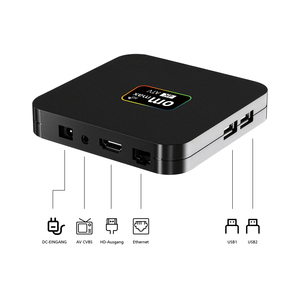 2026 OM MAX 5G <span class=keywords><strong>TV</strong></span> Box Android 9 <span class=keywords><strong>de</strong></span> Bajo Costo, Amlogic S905L2 Quad Core 1GB 8GB, Decodificador con WiFi Dual 2.4G/5G, BT 4.0, LAN 100M - Product Image 5