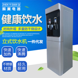 Zhen Yi Dian Qi Standing Water Dispenser Stainless Steel Electric Warm Cooling Heating Office Household Use - Product Image 1