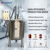 Homogénéisateur industriel vertical en acier inoxydable 100-5000L automatique pour la transformation de jus, confitures, gelées et produits chimiques