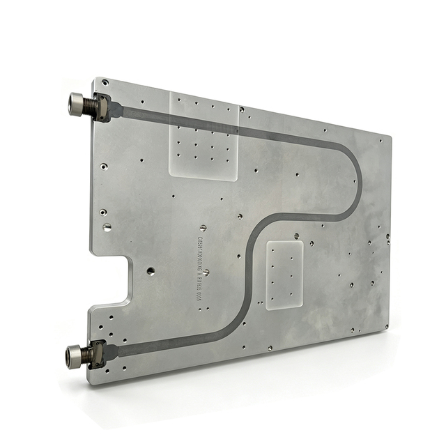 High Efficiency Aluminum Liquid Cold Plate Water Cooling Heatsink for Industrial High Heat Flux Devices