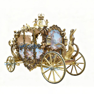 Nouvelle Calèche Royale Électrique Sans Chevaux pour Visites Touristiques 2026, Modèle Q235B avec Châssis en Acier - Product Image 5