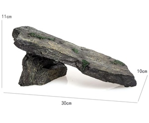 Roches artificielles en résine décoratives aquatiques pour l'aménagement de l'<span class=keywords><strong>aquarium</strong></span>, les ornements d'enclos pour reptiles et amphibiens, et les décors bioactifs - Product Image 2