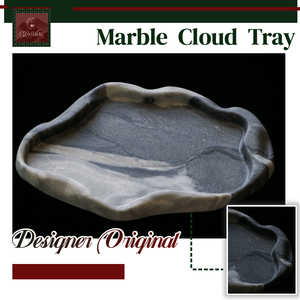 Plateau en <span class=keywords><strong>marbre</strong></span> GOLDKING résistant à l'usure et facile à nettoyer, organiseur de rangement élégant pour dressing, porte-bougie, porte-bijoux - Product Image 2