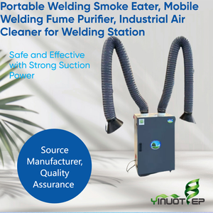Purificador de Humos de Soldadura de Alta Eficiencia, Sistema de Filtro de Gases de Escape para Soldadura Industrial - Product Image 1
