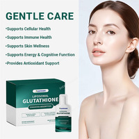 Ausreson OEM L-glutathion : Boisson Éclaircissante et Minceur pour la Peau, Soutien Beauté et Bien-être, Vitamine C Liposomale, Boisson au L-Glutathion