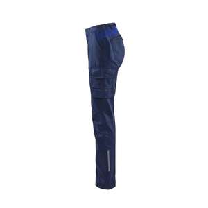 BLAKLADER - 714418328985C34 Pantalones industriales para mujer elásticos Azul marino/azul aciano-PANTALÓN DE TRABAJO EAN 7330509843277 - Product Image 4