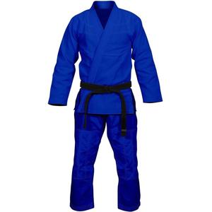 Uniforme de Jiu Jitsu Brasileño Personalizado, Venta Caliente 2020, Uniforme de BJJ Azul para Hombre, Alta Calidad, 100% Algodón, MOQ - Product Image 1