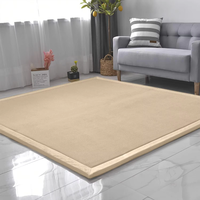 Tapis de jeu pour bébé et tout-petit, personnalisé, écologique, antidérapant, imperméable, épais, en flanelle, pour salon et salle de jeux