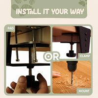 Hamac de bureau pour chat avec rotation à 360° °   Support de perchoir rotatif et réglable en hauteur pour bureau d'ordinateur