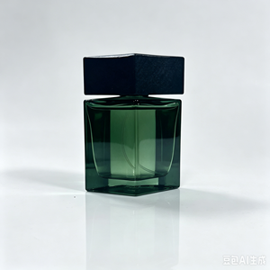 Profumo da uomo OEM Private Label, fragranza legnosa a lunga durata, profumo <span class=keywords><strong>EDT</strong></span> in vetro blu quadrato, profumo da uomo con logo personalizzato, profumo personalizzato all'ingrosso. - Product Image 2