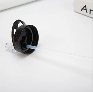 ขวดน้ำสแตนเลสแบบผนังเดียว ขนาด 500 มล. 750 มล. 1 ลิตร 304 สำหรับเล่นกีฬา  พร้อมหลอดดูด  รับสกรีนโลโก้ - Product Image 3