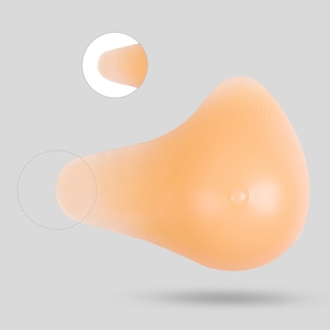 Pecho de <span class=keywords><strong>silicona</strong></span> realista para mastectomía mujeres prótesis Boob implantes de sílice mejor calidad suave Natural 400 g/pc - Product Image 6