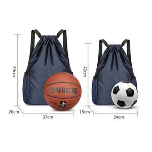 Sac à dos à cordon personnalisé en polyester et nylon imperméable, idéal pour le sport, fabriqué au Vietnam, en RPET, unisexe, avec logo et motifs personnalisés – Vente chaude - Product Image 2