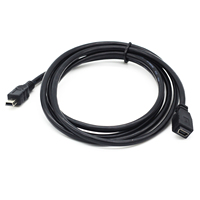 Mini câble d'extension USB 5 broches Mini B mâle à femelle cordon de données pour caméra GPS DVR 1M 0.3M