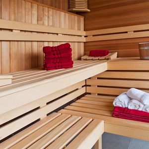 Kits de Sauna para Exteriores para Seis Personas, Diseño Exterior Estilo <span class=keywords><strong>Hobbit</strong></span>, Construcción Duradera, Sauna de Lujo para Jardín y Hogar, Estilo Finlandés - Product Image 3