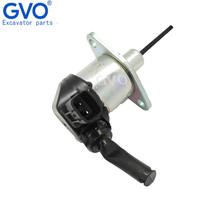 Válvula Electromagnética de Arranque para Motor Diésel GVO1A021-60017, Pieza de Acero para Motor de Excavadora 1A021-60013
