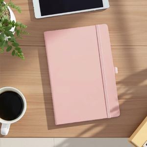 Cuaderno de Cuero Personalizado para Regalo Empresarial, Material de Cuero PU, Encuadernación de Cuero de Tapa Dura Personalizada, Correa Elástica, para Negocios - Product Image 1