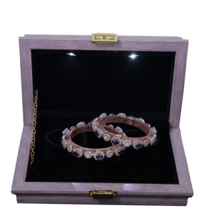 Brazalete de Diamantes Naturales Pacheli, Oro Rosa de 9K, Claridad SI, Color GH, Corte Ovalado, 10.74 CT, Chapado en Rodio, Certificado IGI, Diamante para Mujer - Product Image 6