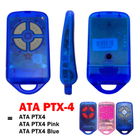 Control Remoto para Puerta de Garaje ATA SecuraCode PTX4, ATA PTX-4, 433.92MHz, Código Variable, 4 Botones
