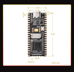 Luckfox Pico Luckfox RV1103 Placa DE DESARROLLO DE Linux Procesador de <span class=keywords><strong>ARM</strong></span> a prueba de agua - Product Image 6