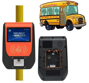 Factory Android POS Terminal with Bus NFC Validator and QR Reader For Public Transportation City bus Ticketing