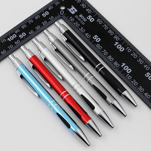 Stylos à bille promotionnels en métal avec bouton-poussoir - Product Image 6