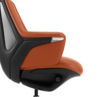 Chaise de bureau pivotante exécutive moderne et réglable, chaise de bureau en cuir PU, chaise de patron ergonomique